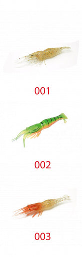 Captain 3057 Silikon Karides 6.5cm Suni Yem 5'li Paket